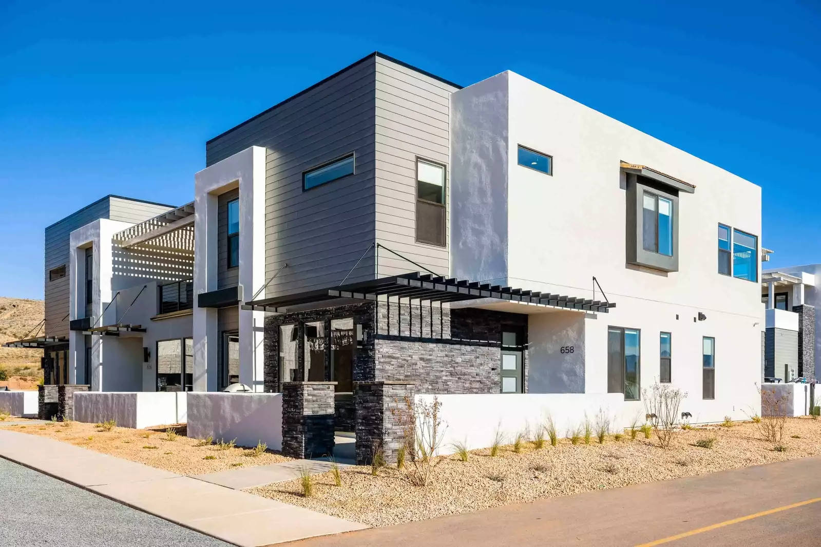 Exterior Front of Unit