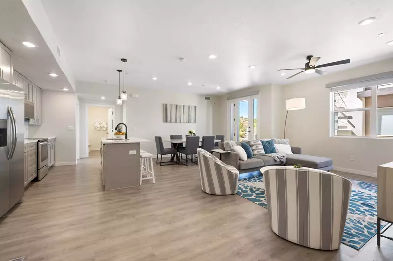 Living Room / Dining Area / Kitchen