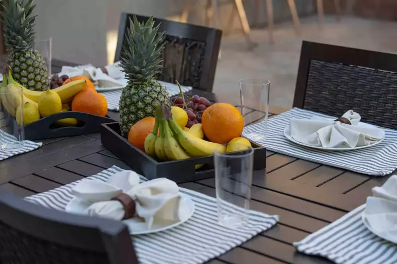 Backyard Dining Table