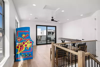 Pac Man Arcade Game and Shuffleboard