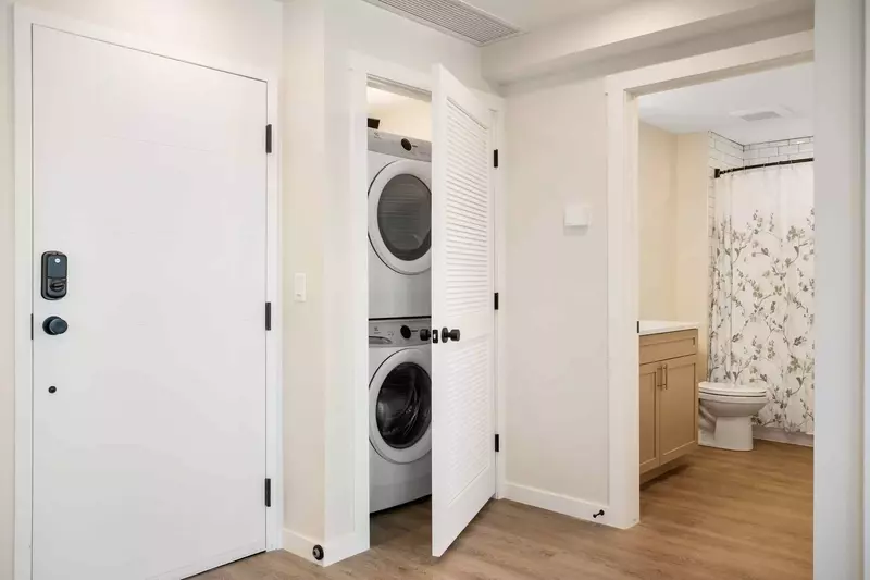 Stacked Washer and Dryer