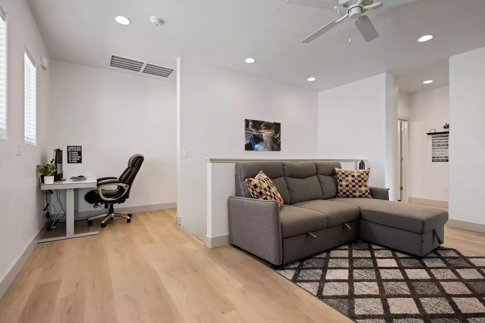 Loft, Desk Station with Computer
