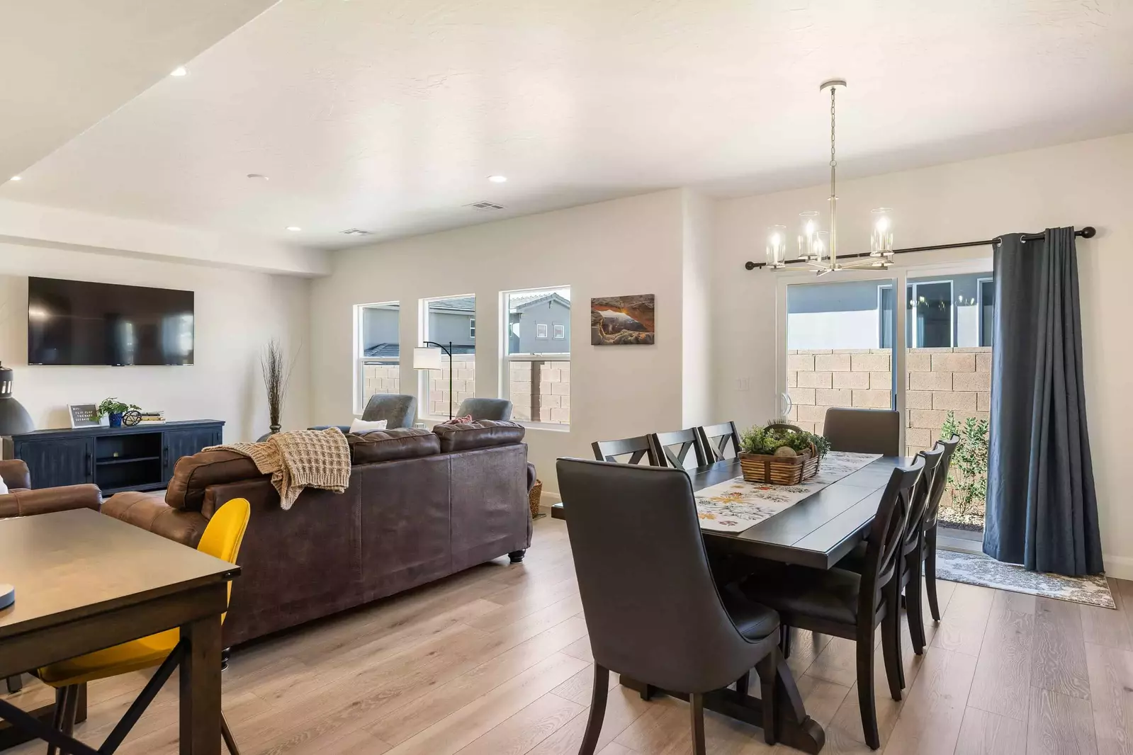 Dining and Living Rooms