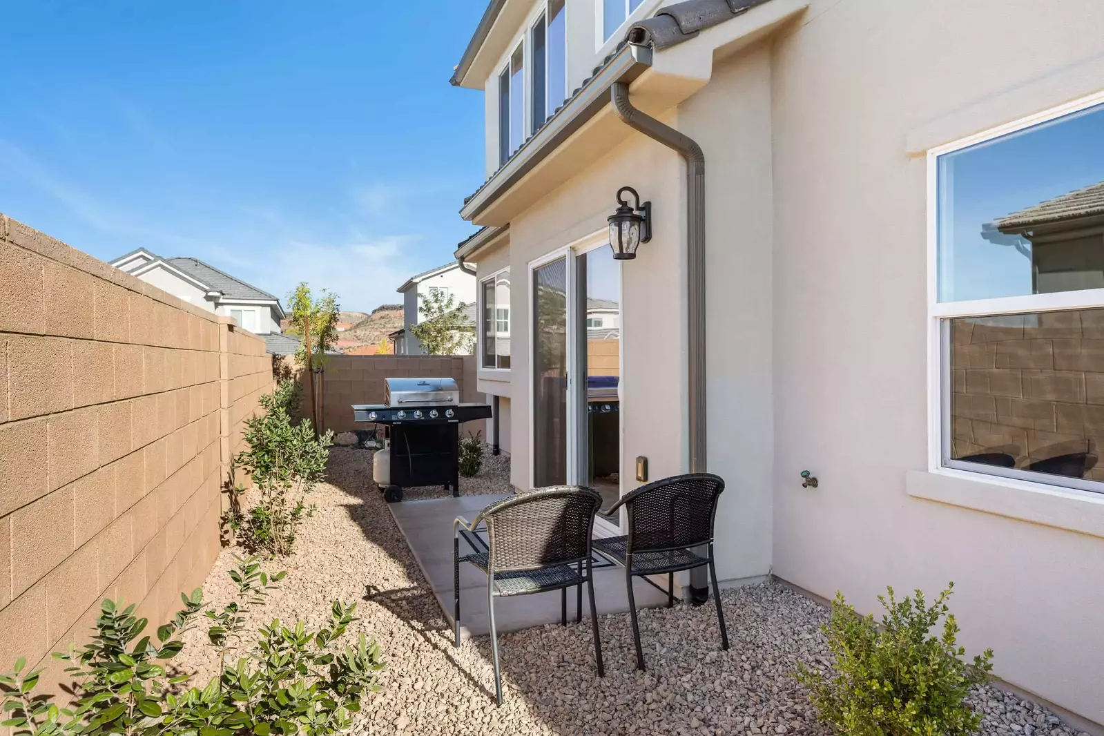Backyard and Grill