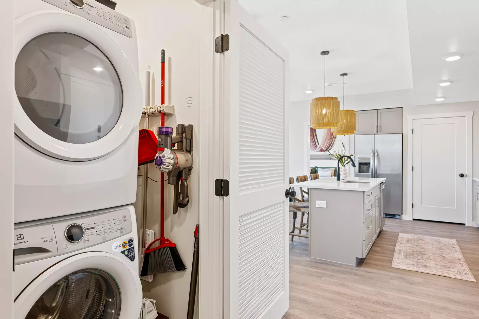 Stacked Washer and Dryer