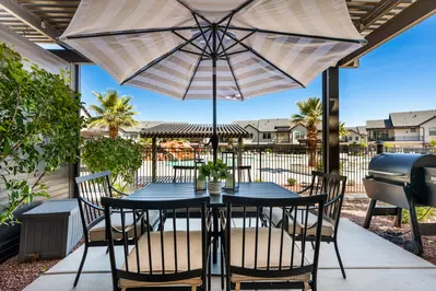 Patio - Backyard Next to Community Pool