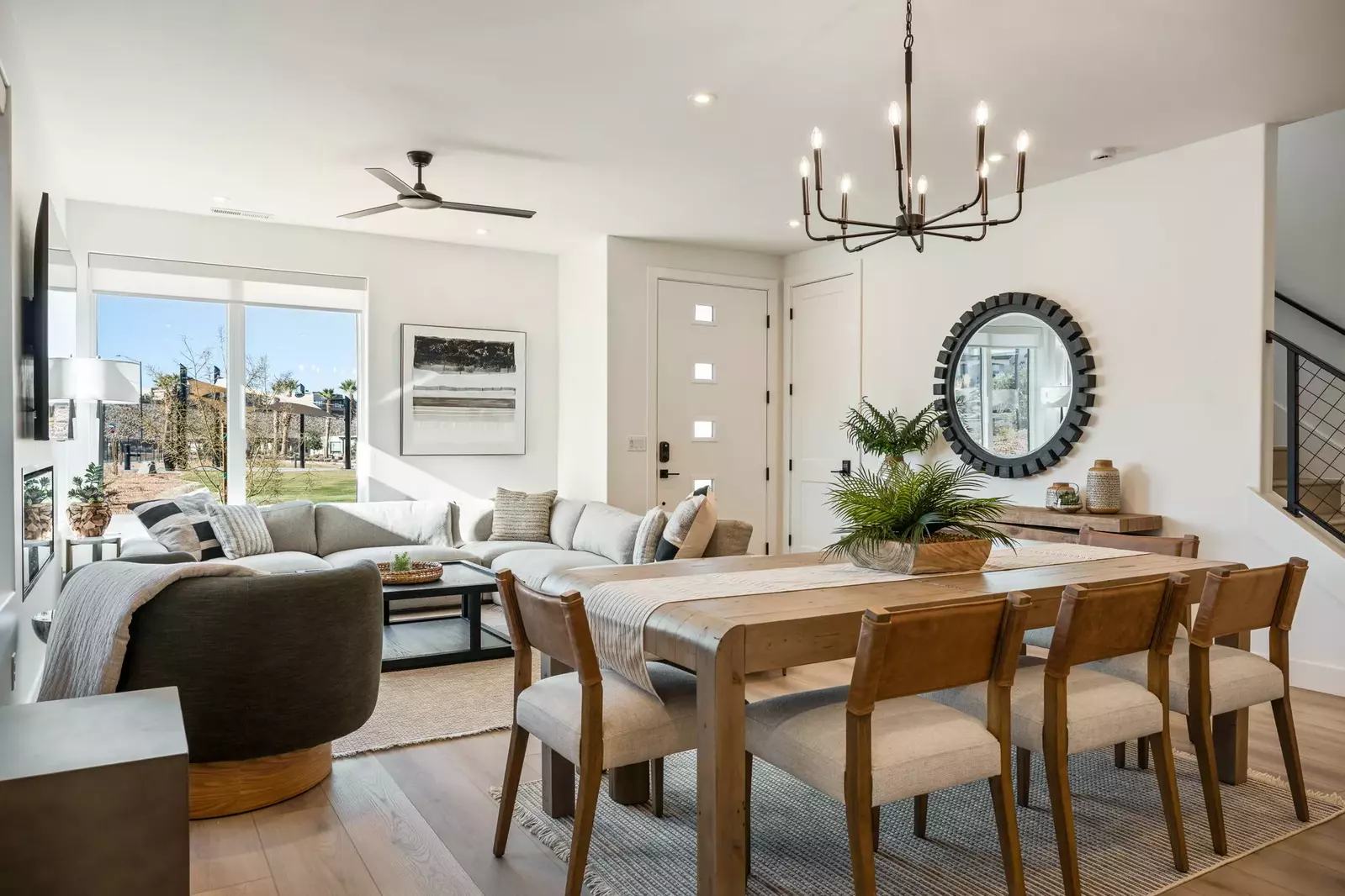 Dining and Living Area