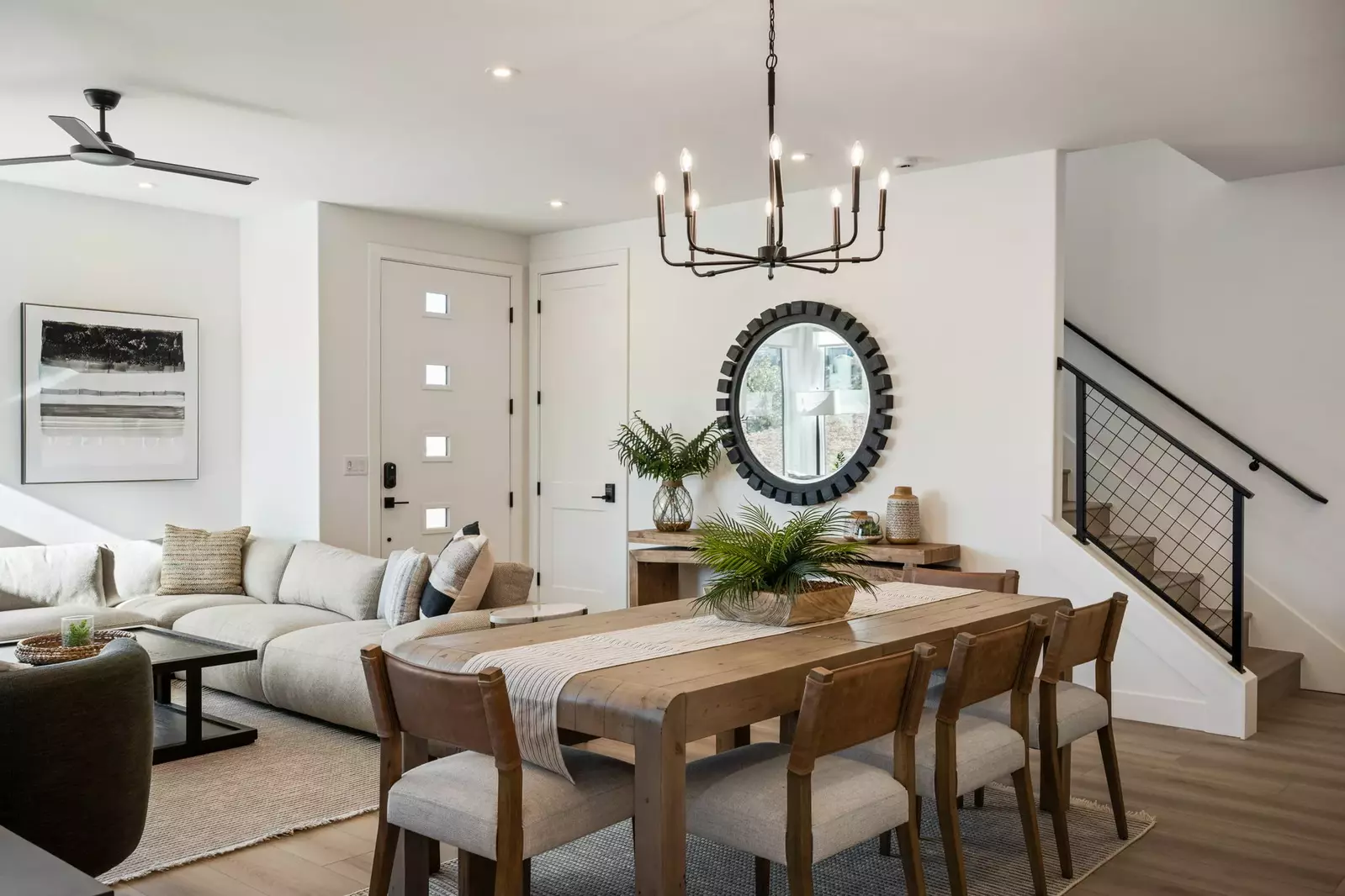 Dining and Living Area