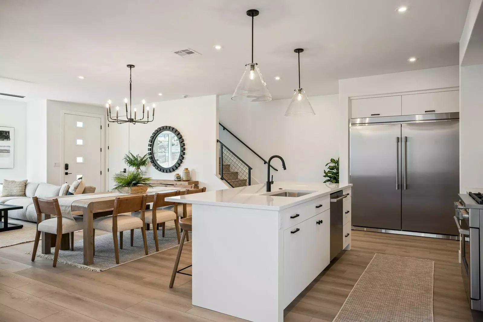Dining and Kitchen Area