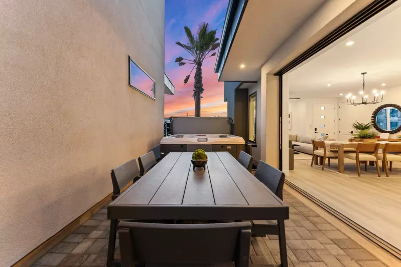 Dusk Patio Shot