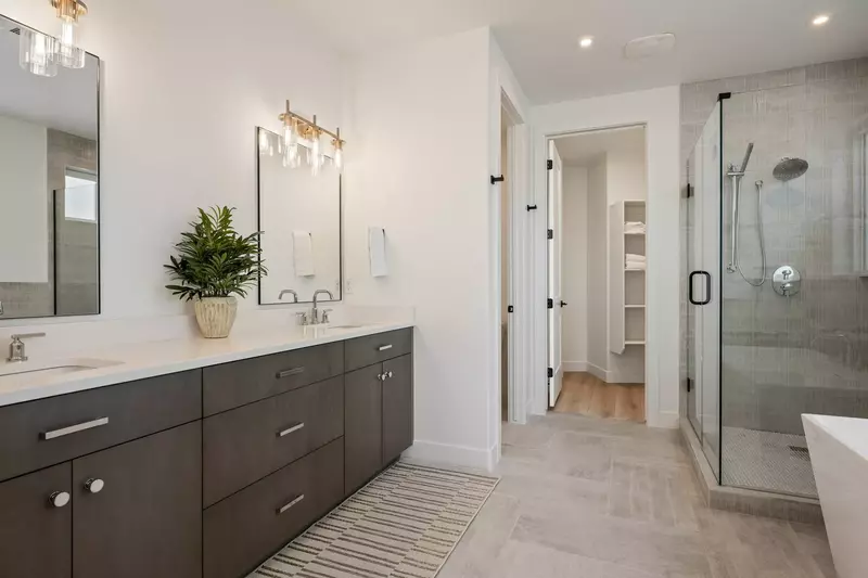 Master Bath and Closet