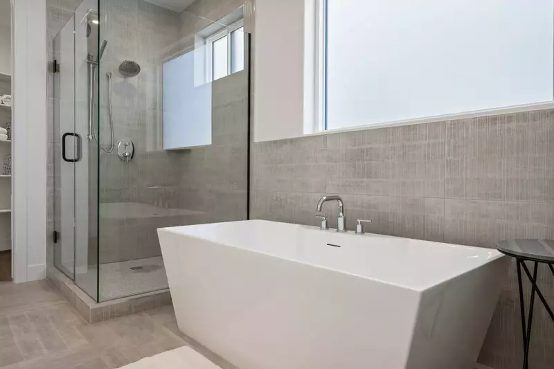 Master Shower and Bath