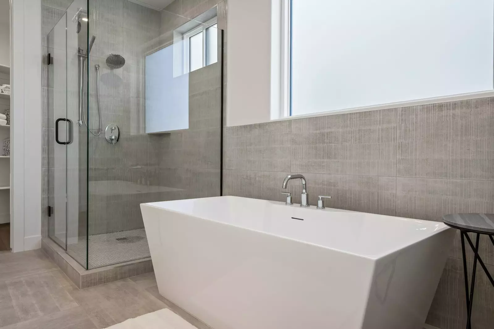 Master Shower and Bath