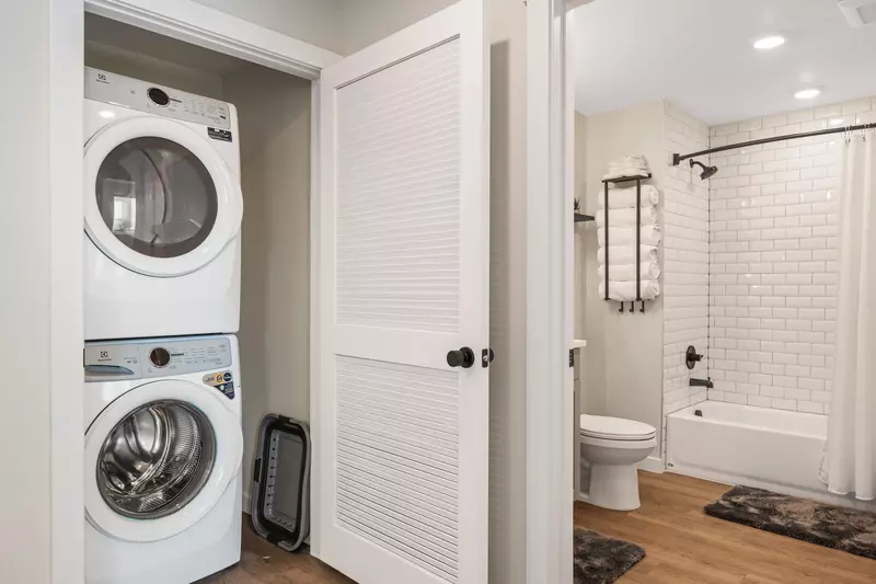 Stacked Washer and Dryer