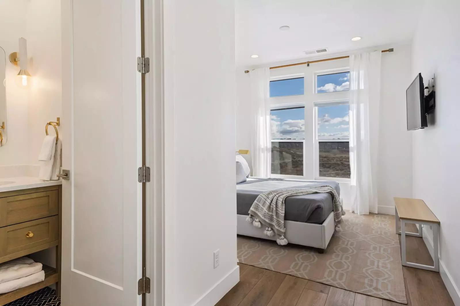 Queen Bedroom and Bath