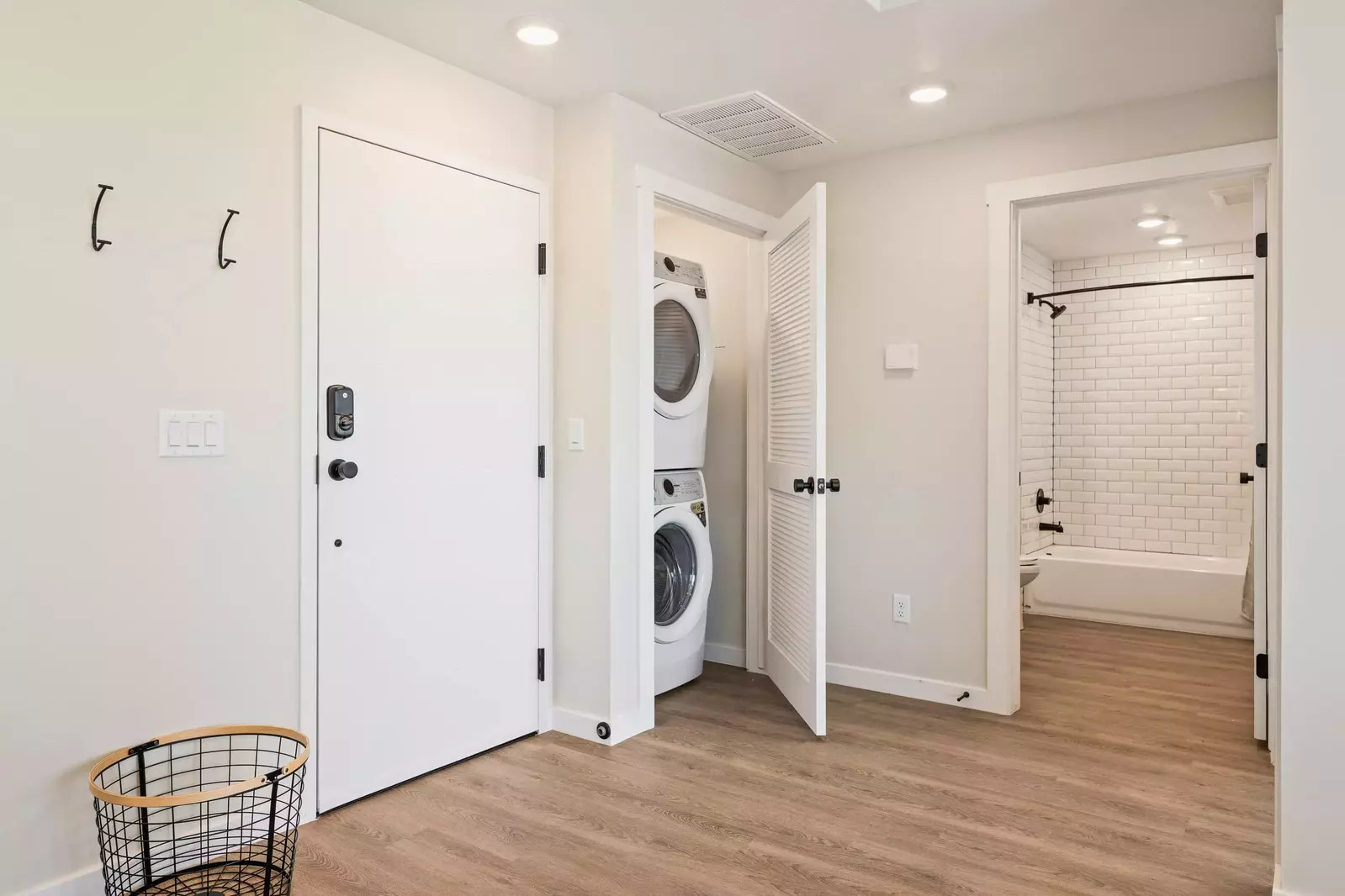 Stacked Washer and Dryer