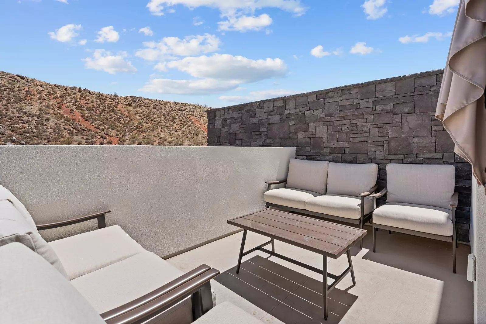 Private Hot Tub and Patio Seating