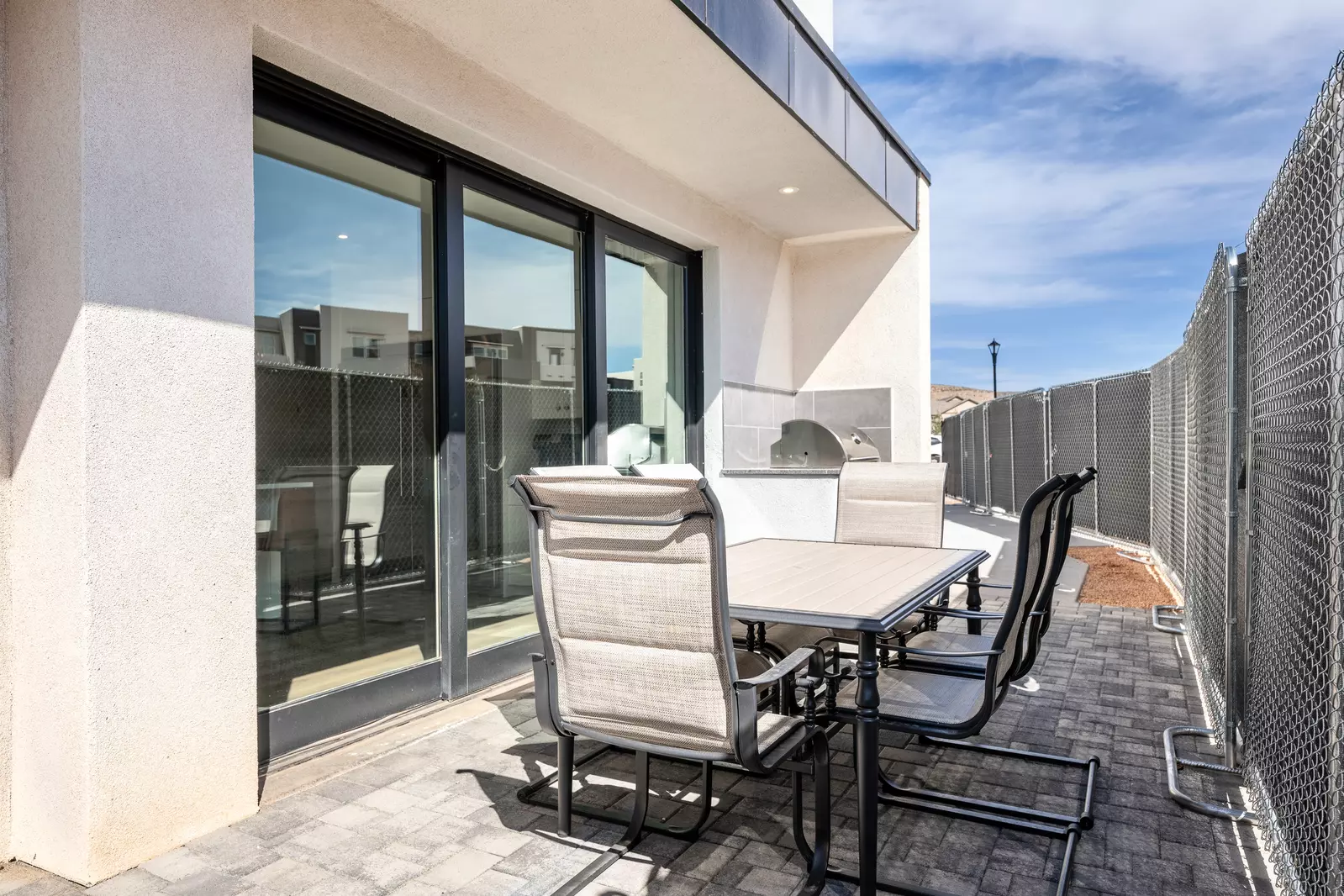 Main Floor Patio Seating, Grill