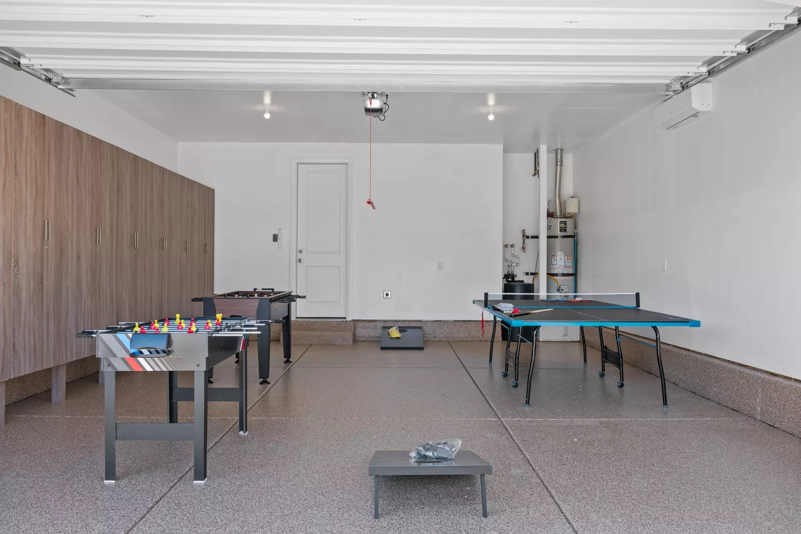 Game Room in Garage