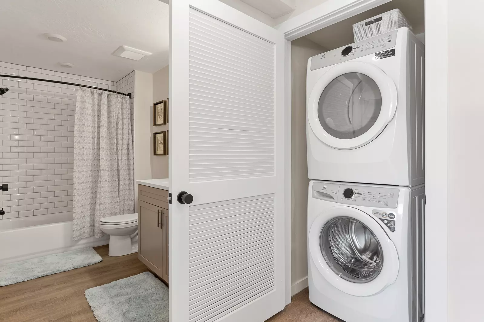 Stacked Washer and Dryer