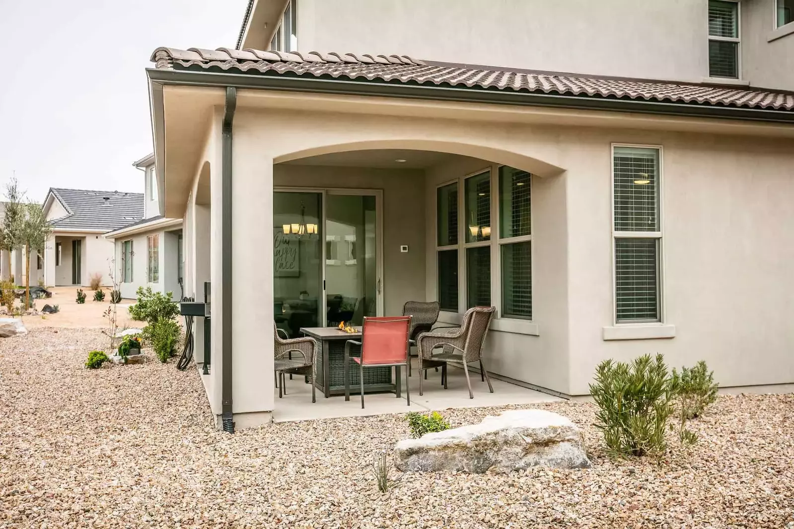House 1 Covered Patio