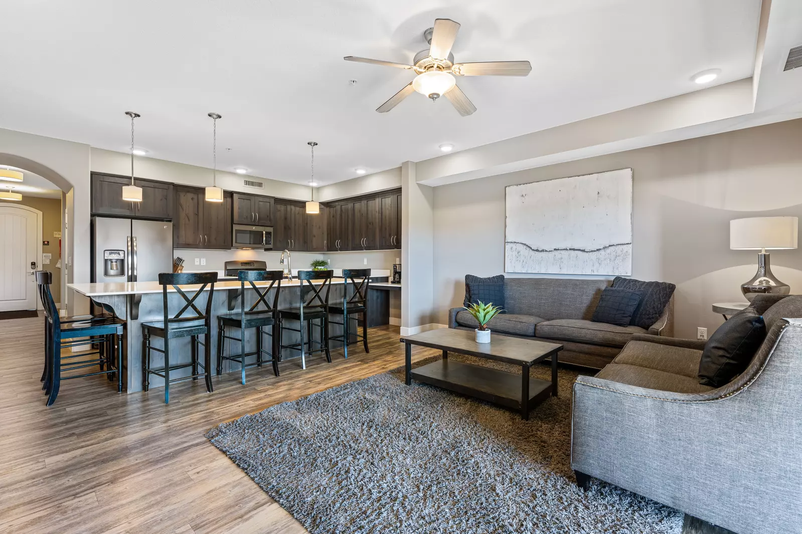 Living Room  - Unit 2