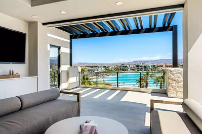 3rd Floor Balcony View of Lagoon