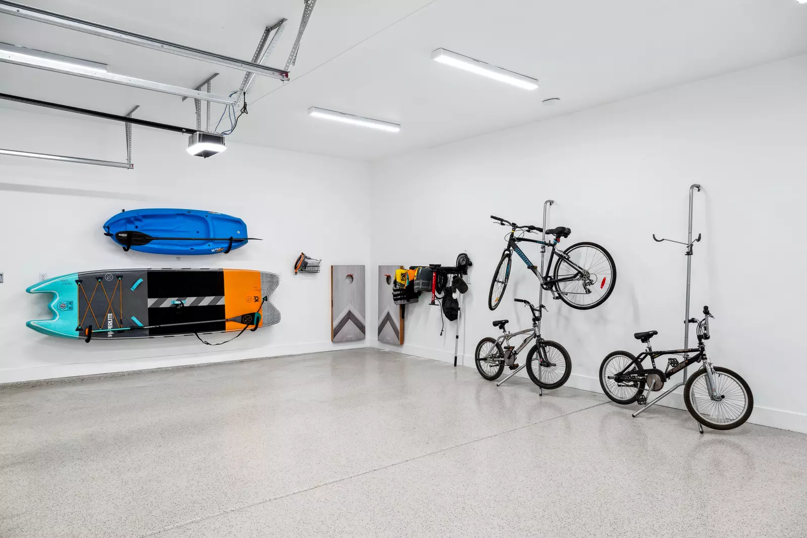 Bikes (1 Adult and 2 Kids), 2 Kayaks
