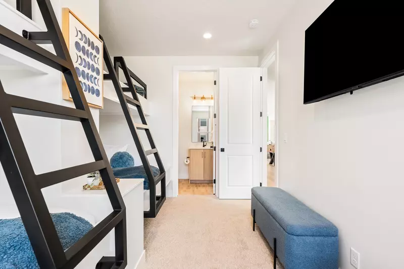2 Twin/Double Bunks, 1 Twin Trundle