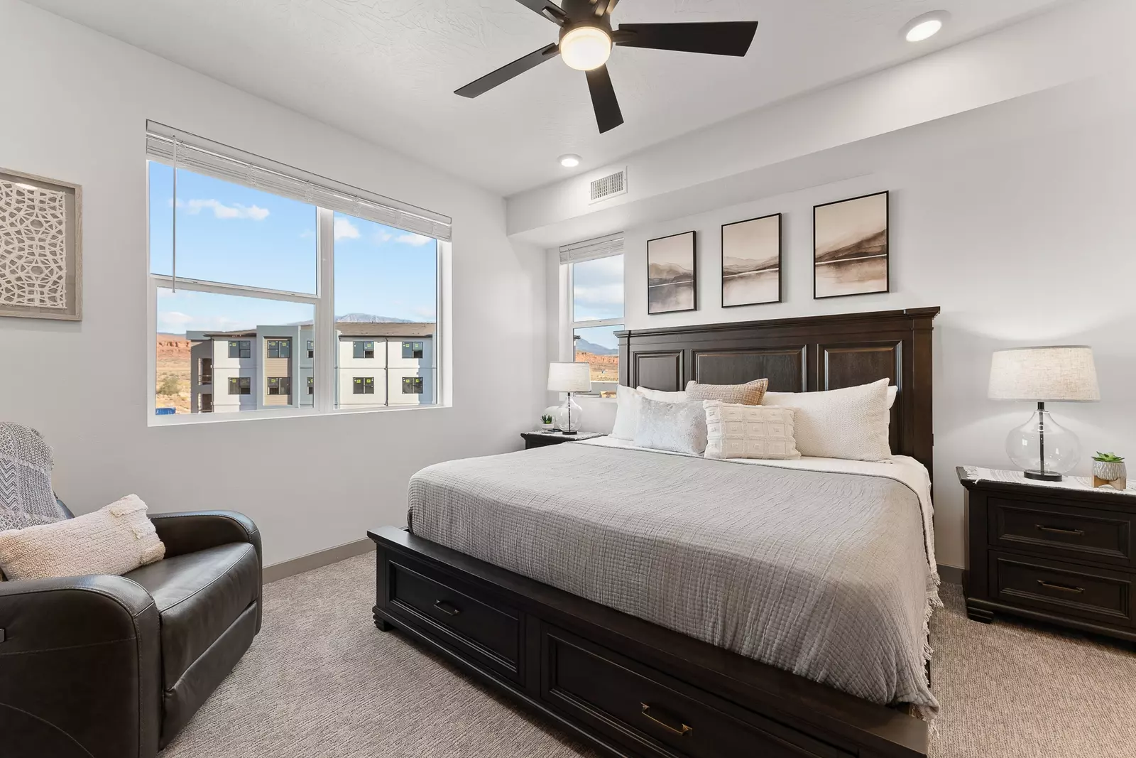 King Bedroom with attached bath