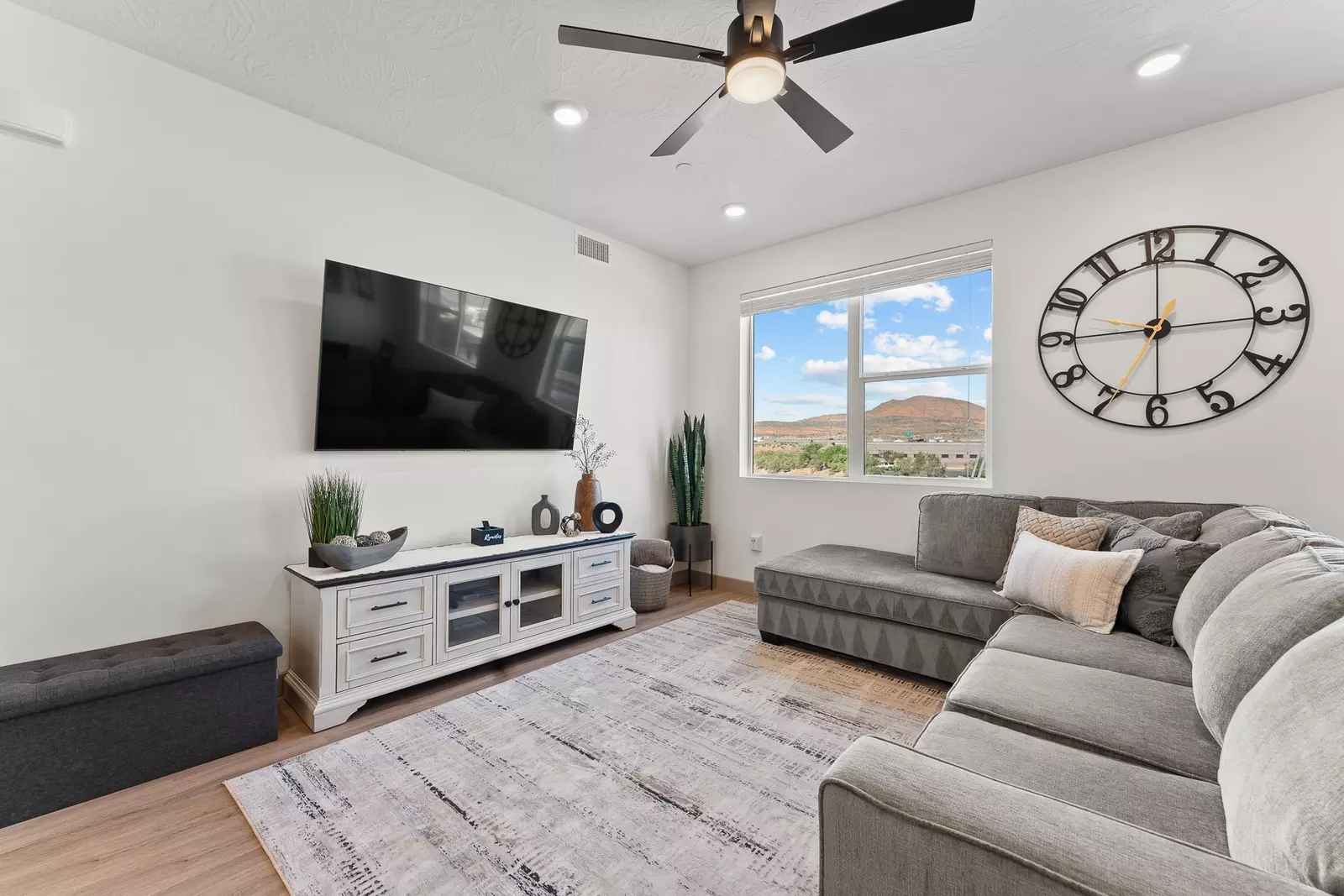 Living Room with Full Sofa Sleeper