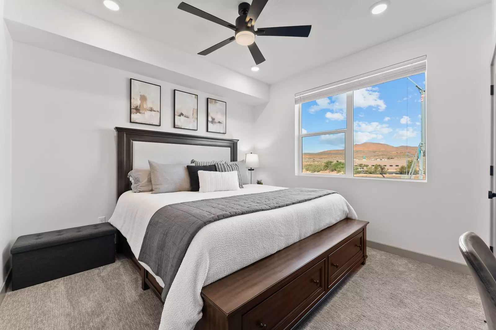King Bedroom with attached bath