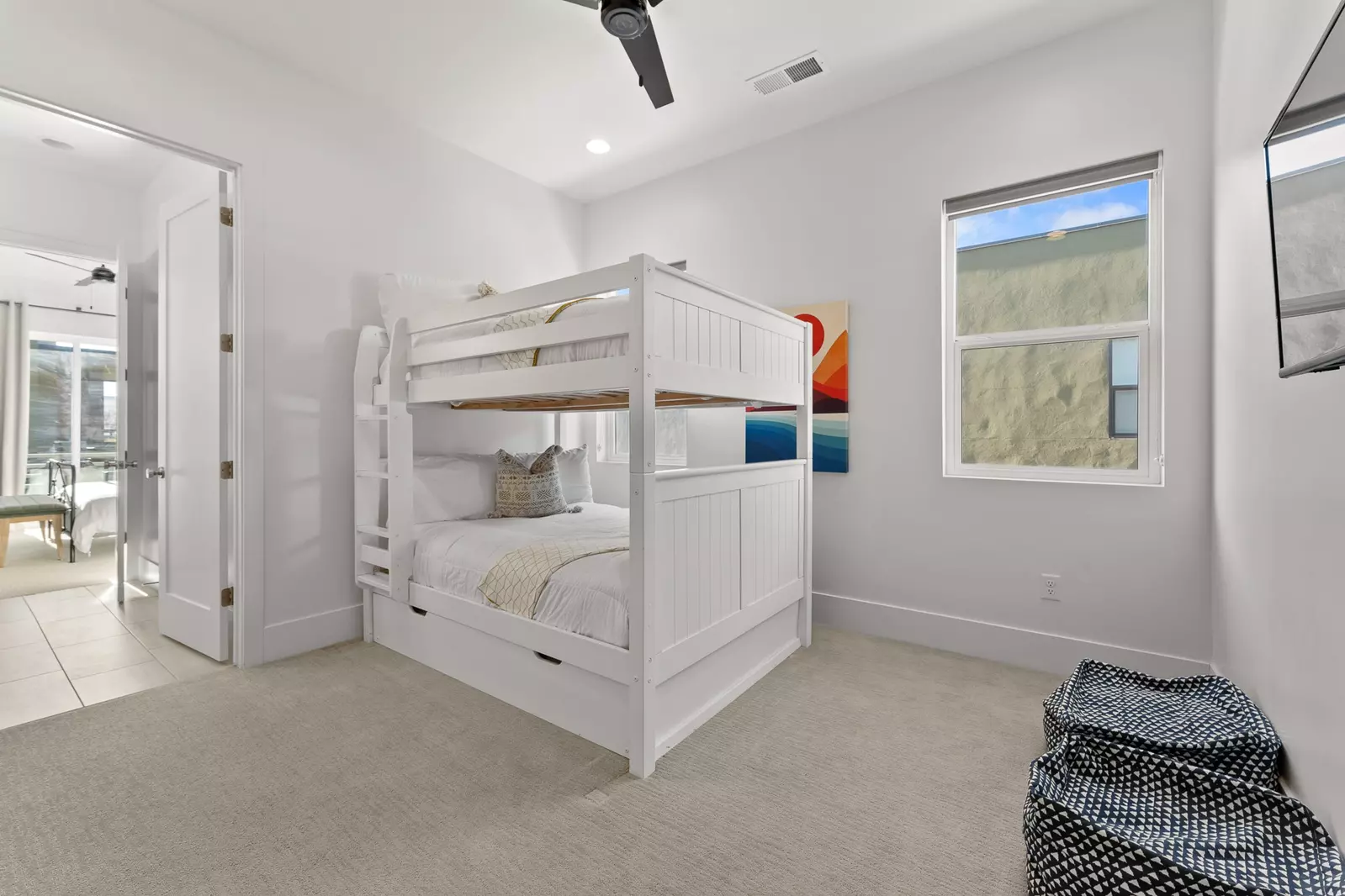 1 Full/Full, 1 Twin Trundle Bedroom
