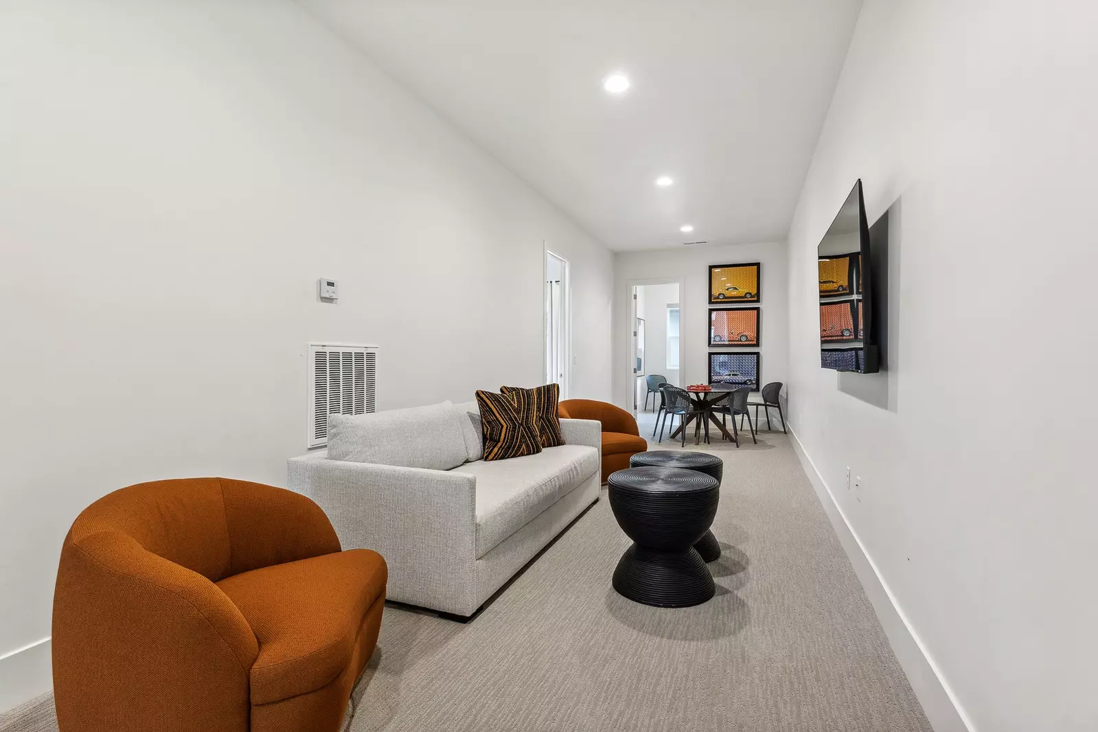 Upstairs Living and Gaming Area