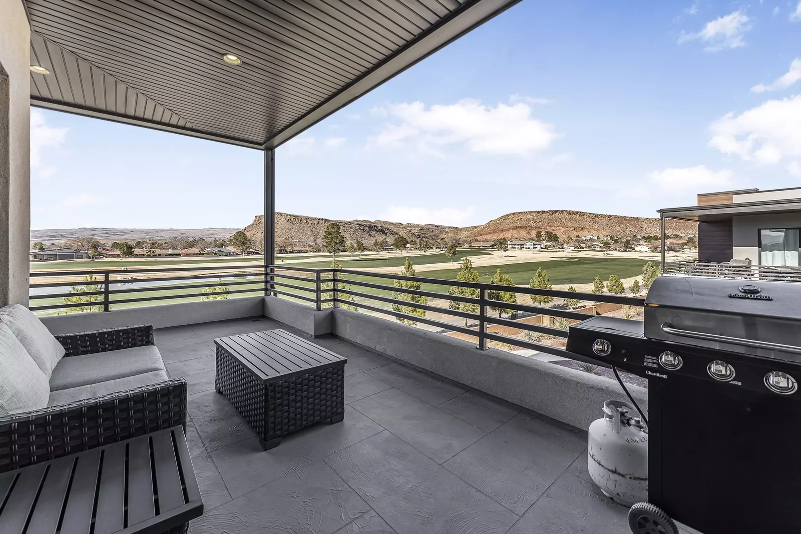 Balcony with Golf Course View