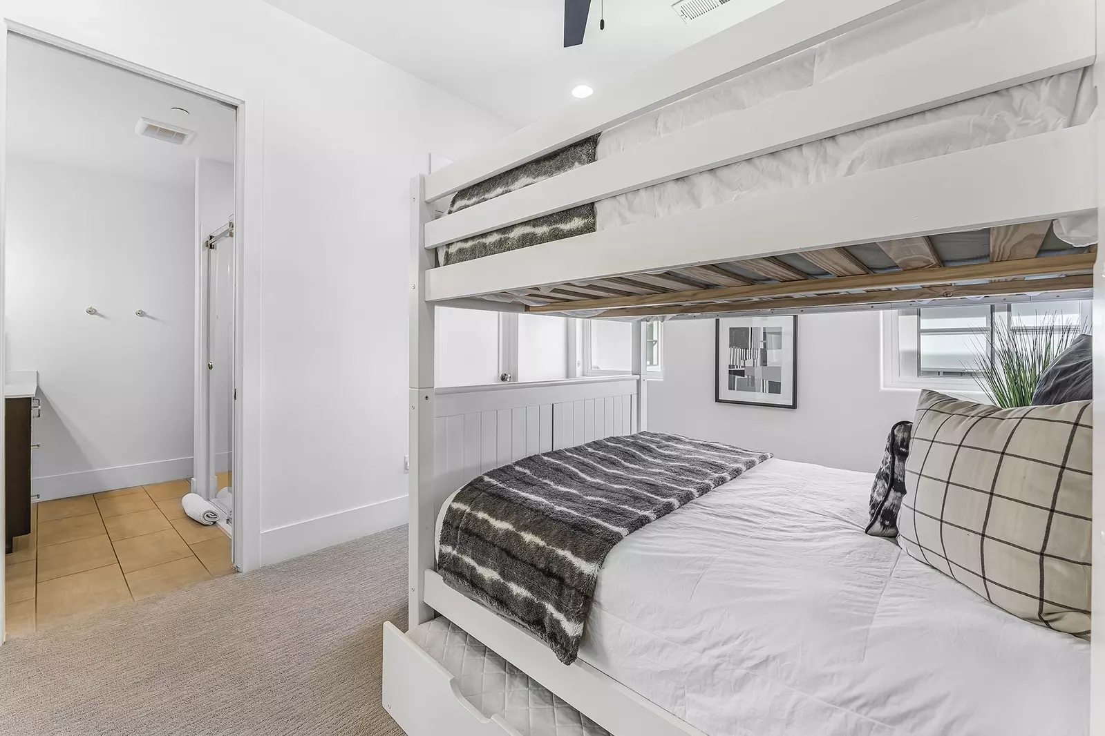 1 Full/Full, 1 Twin Trundle Bedroom