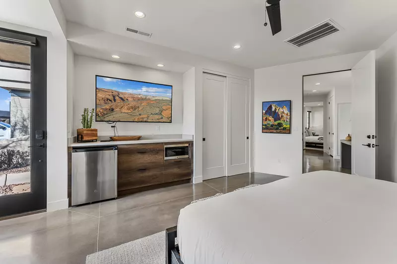 King Bedroom Suite and Kitchenette