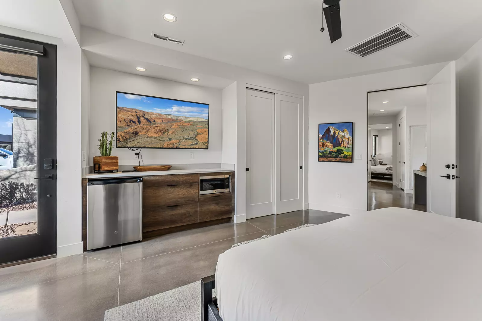 King Bedroom Suite and Kitchenette