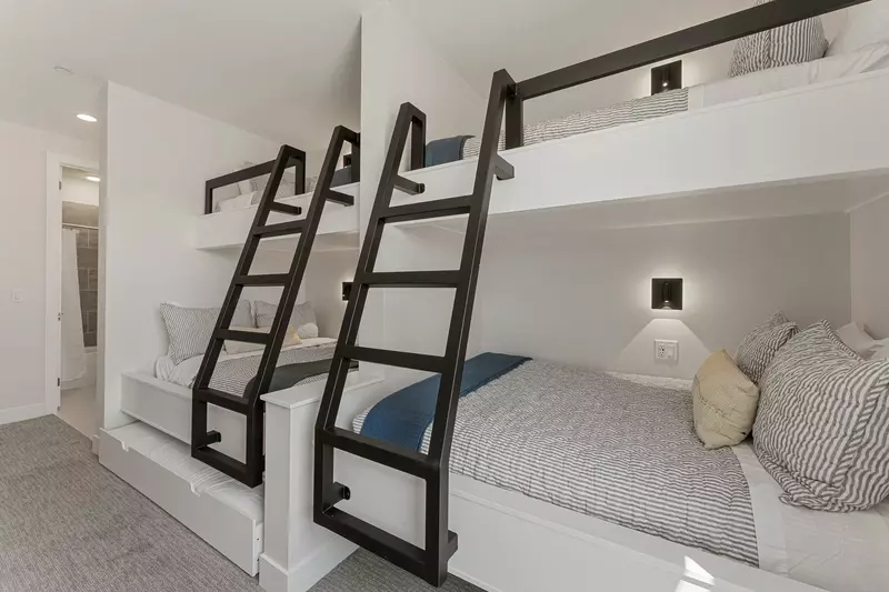 2 Twin/Double Bunks + Twin Trundle