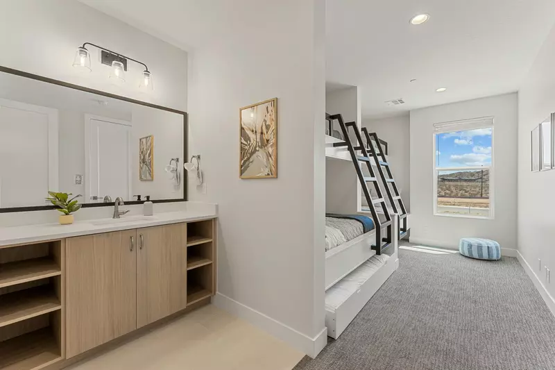 2 Twin/Double Bunks + Twin Trundle