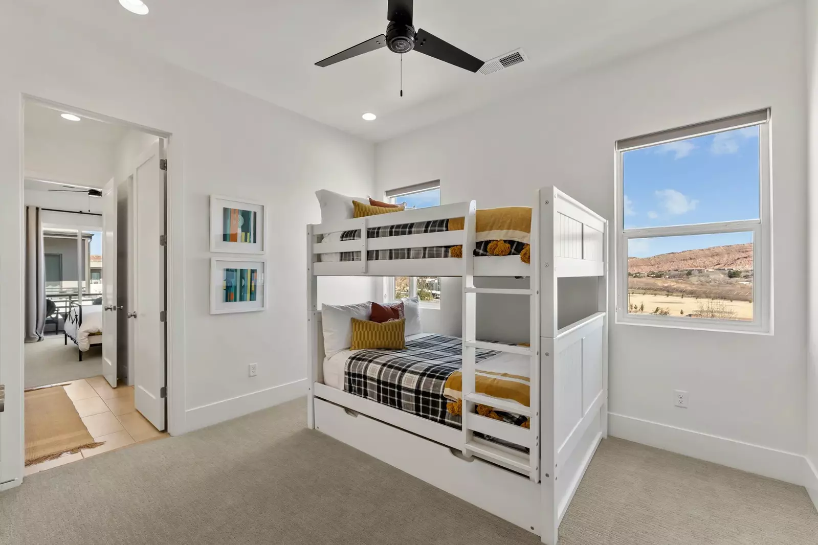 Full / Full Bunk with Twin Trundle