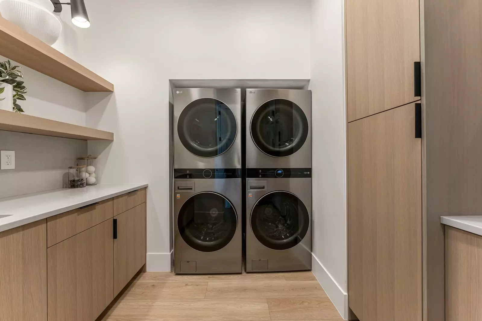 Double Washer and Dryers