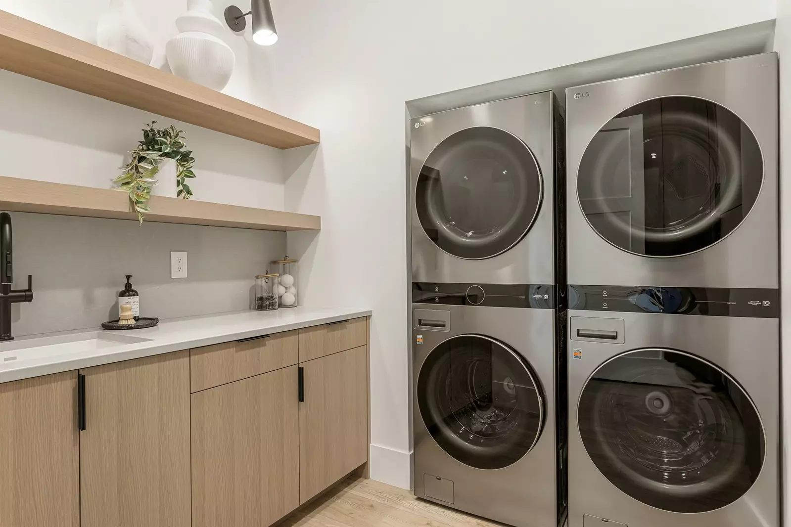 Double Washer and Dryers