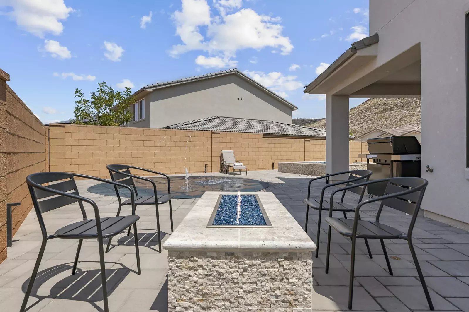 Fire Table+ Splash Pad