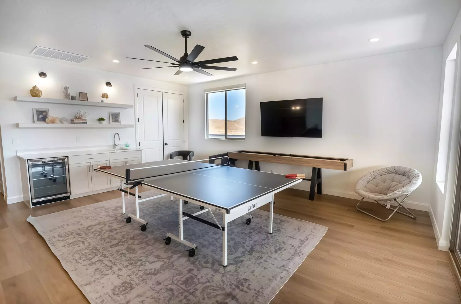 3rd Floor Loft / Shuffleboard and Ping Pong Table