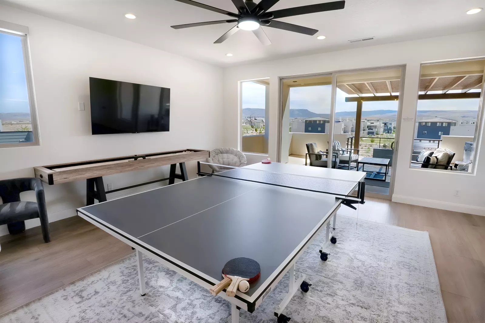 3rd Floor Loft / Shuffleboard and Ping Pong Table