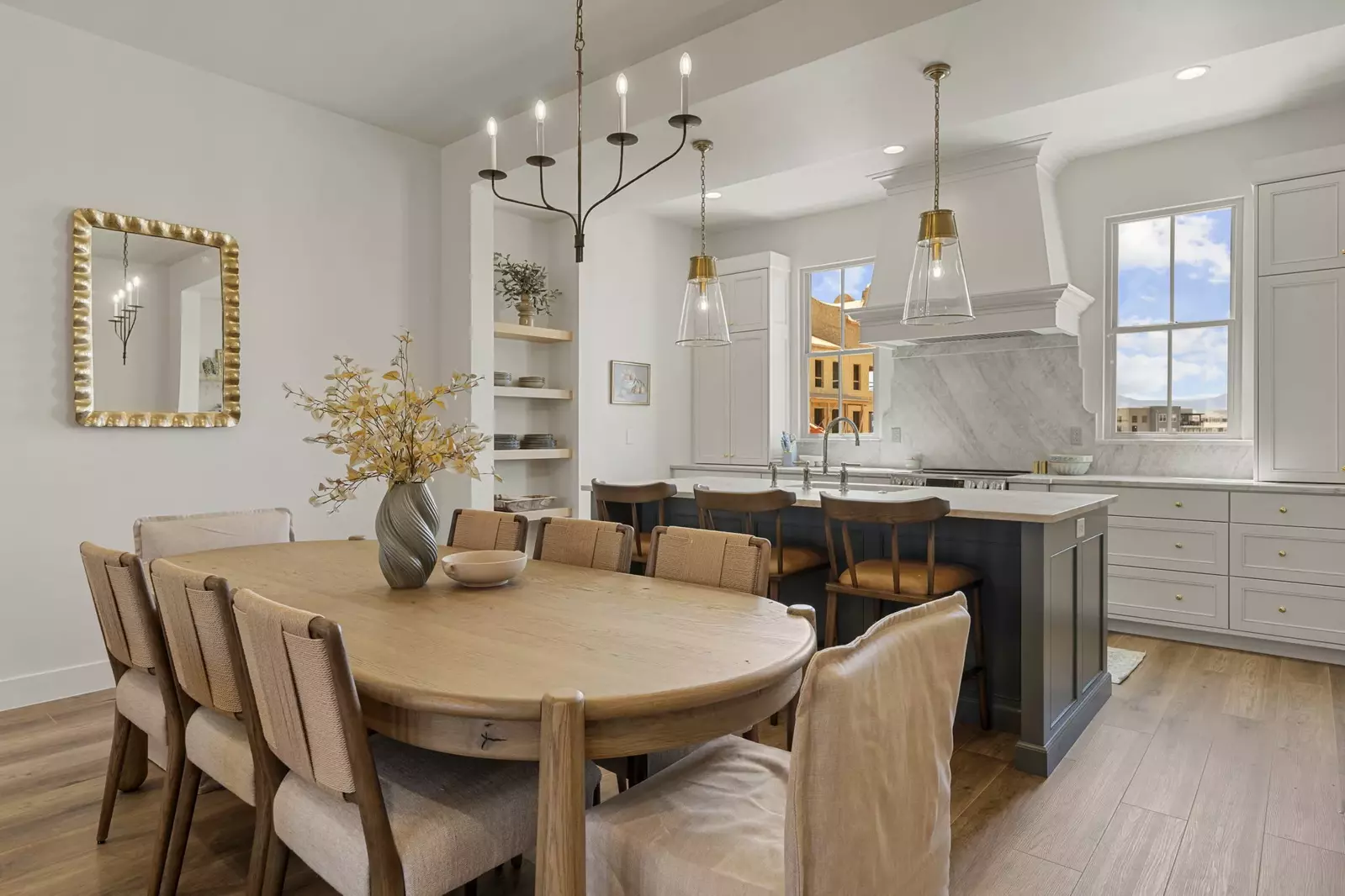Fully Equipped Kitchen + Dining Area