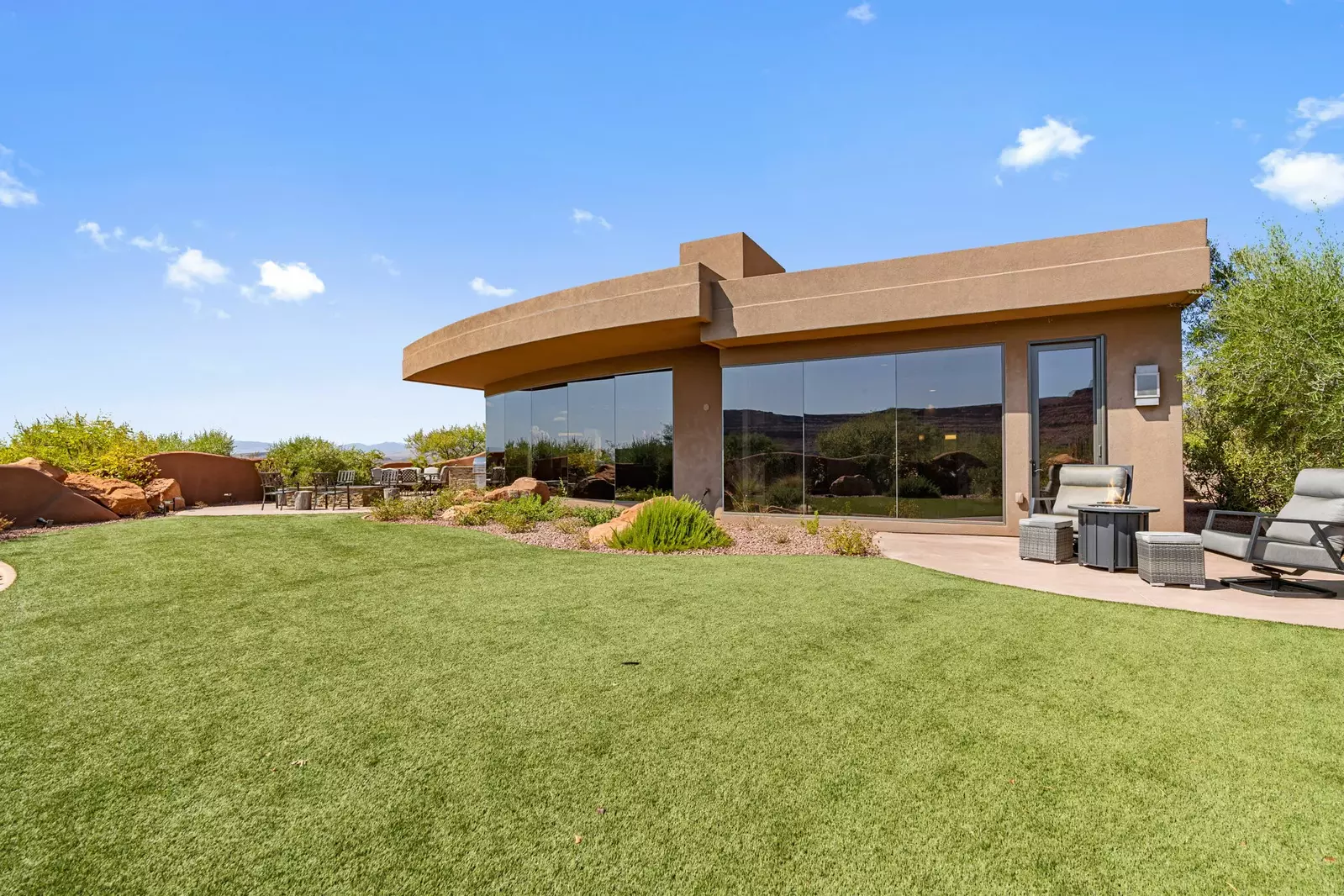 Enclosed Backyard