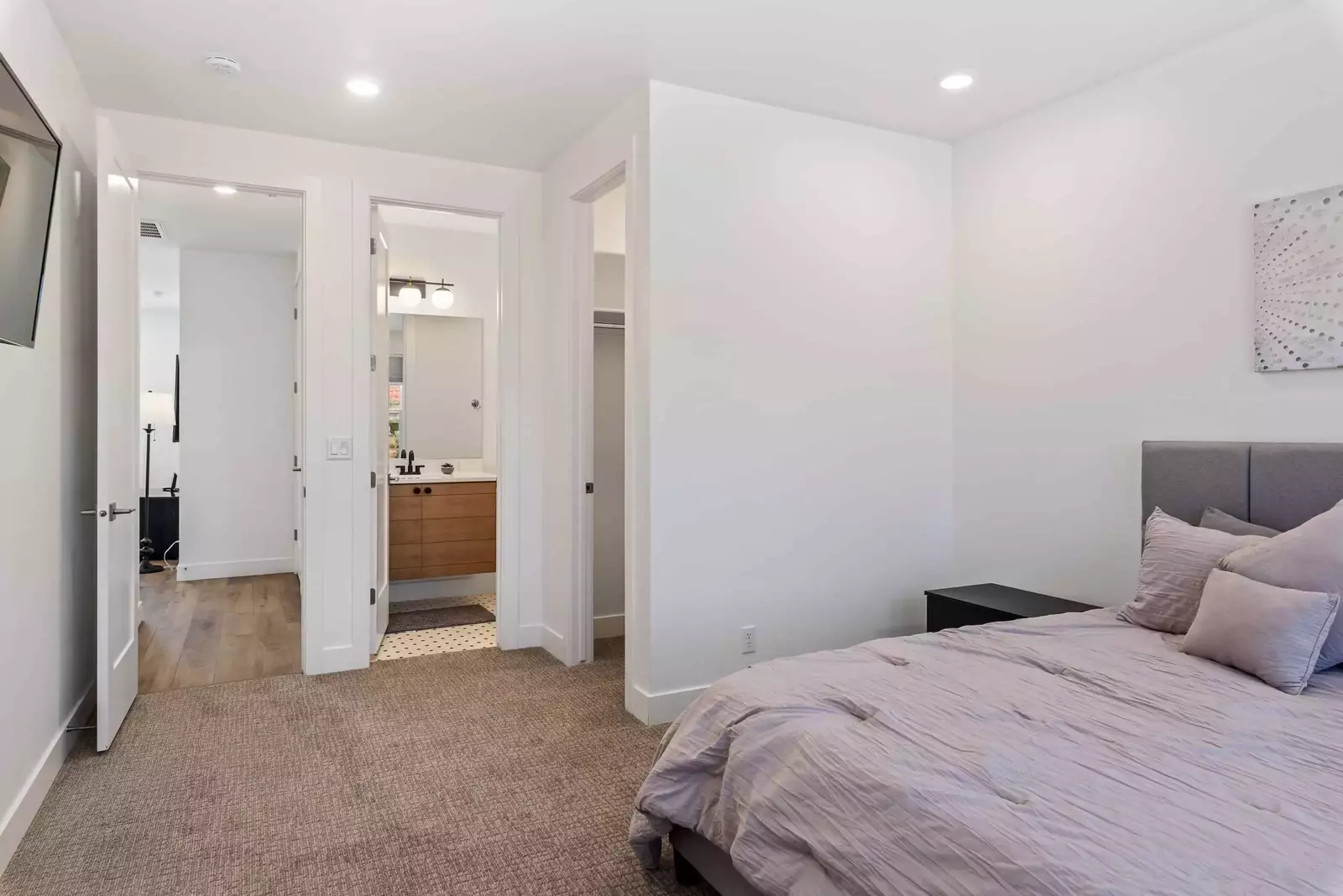 Master Bedroom 3 with Queen Bed and Bathroom 2nd Level