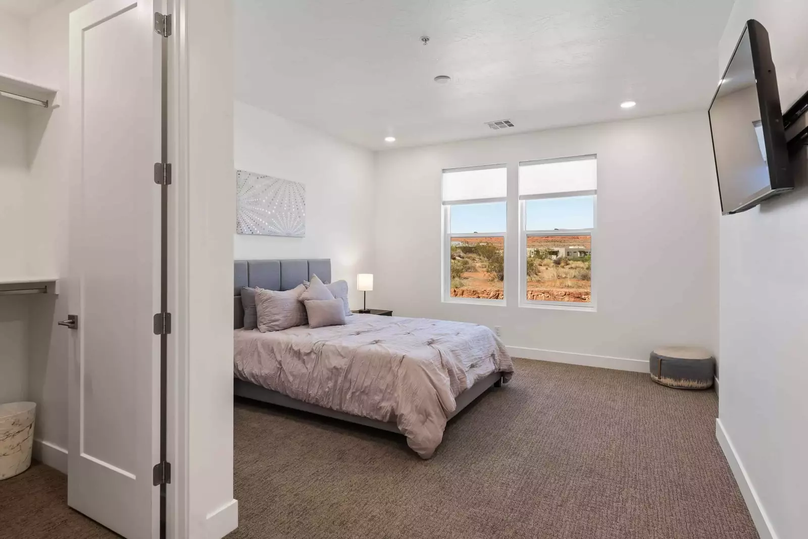 Master Bedroom 3 with Queen Bed and TV 2nd Level